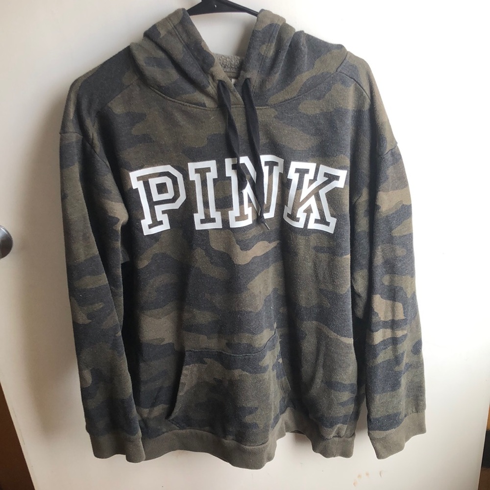 PINK Victoria’s Secret camo hoodie